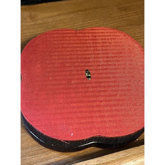 Vintage Silky Fabric Jewelry Sewing Trinket Box Birds - Picture 5 of 7